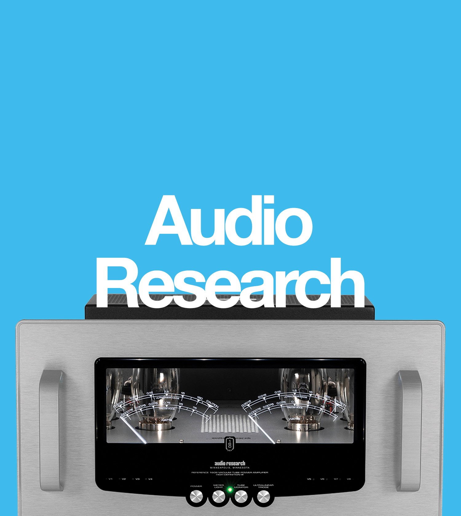 Audio Research Reference vacuum-tube power amplifier